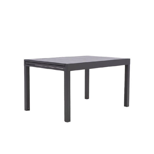 Table d'extérieur extensible en aluminium - Usage pour repas en extérieur - Dimensions 150 x 90 x 75