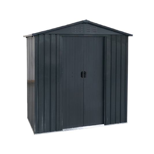 Abri de jardin en métal pour le stockage extérieur - 150 x 100 x 180